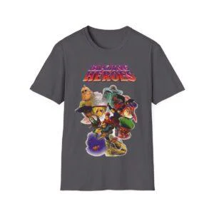 Blazing Heroes for Sega Saturn Unisex Softstyle T-Shirt