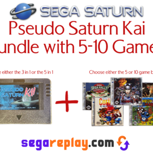 sega saturn bundle: 5 games with pseudo kai