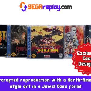 Sega CD Reproduction Games with Exclusive Jewel Case Designs (Sega CD)