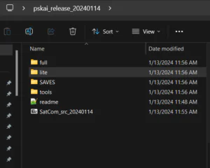 How to update pseudo saturn kai software