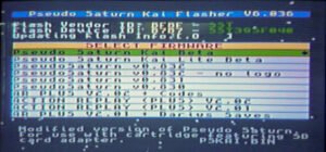 How to update pseudo saturn kai software