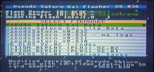 How to update pseudo saturn kai software
