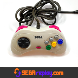 sega saturn oem japanese white controller, refurbished