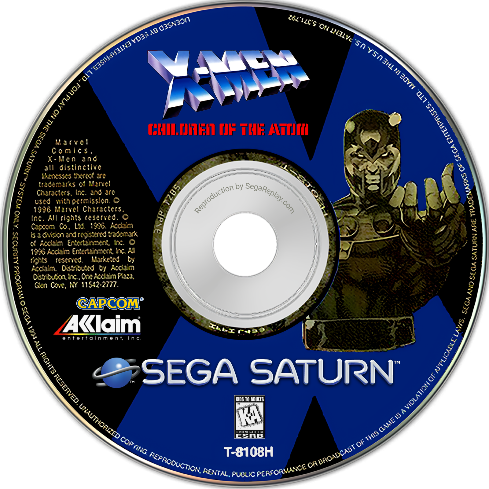 x men children of the atom disc