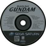 mobile suit gundam disc art