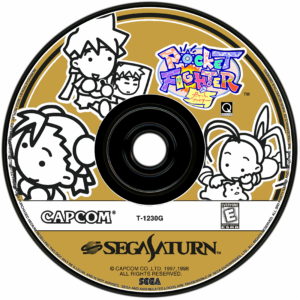 pocket fighter disc art