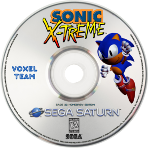 sonic x treme sage 22 homebrew edition disc art