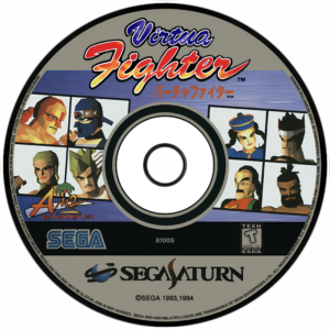 virtua fighter 1 disc art