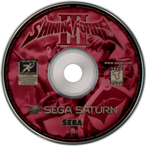 shining force 3 na oem disc art