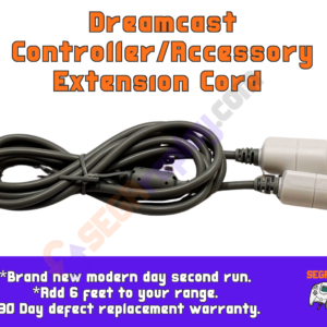 new extension cable for sega dreamcast controllers and accessories