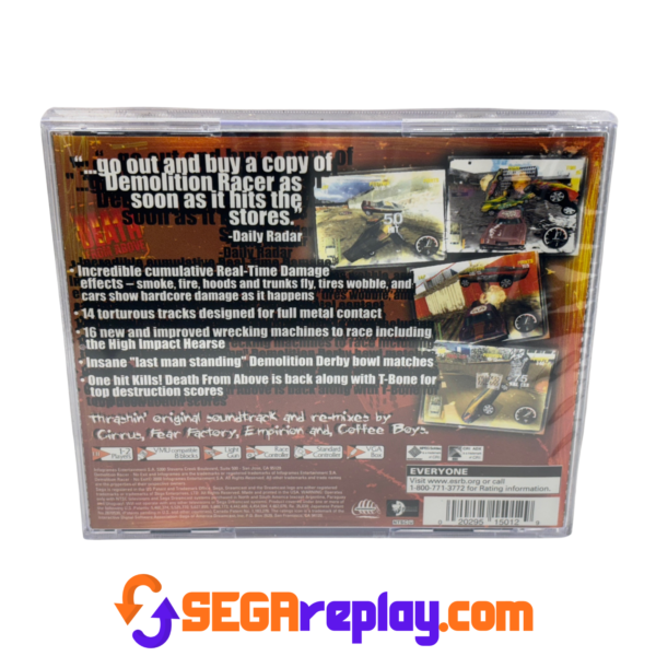 demolition racer: no exit factory sealed