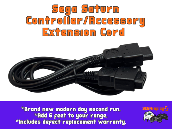 new extension cable for sega dreamcast controllers and accessories (copy)