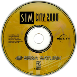 sim city 2000 disc art