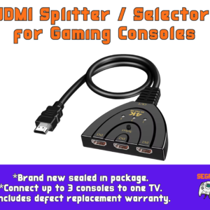 new hdmi 3 x splitter/switch