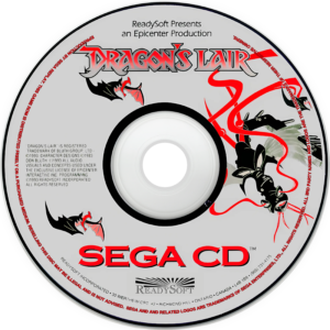dragon's lair disc art
