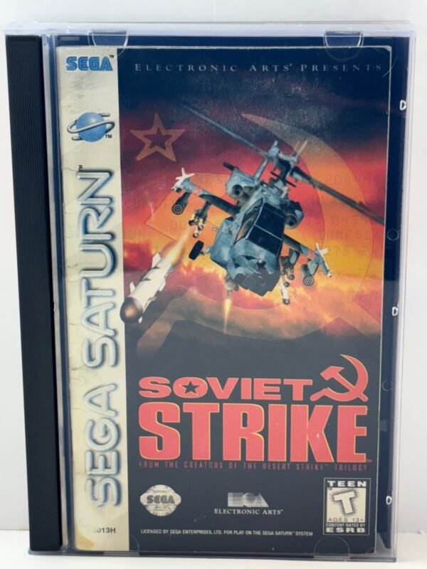 soviet strike (sega saturn, 1997) oem