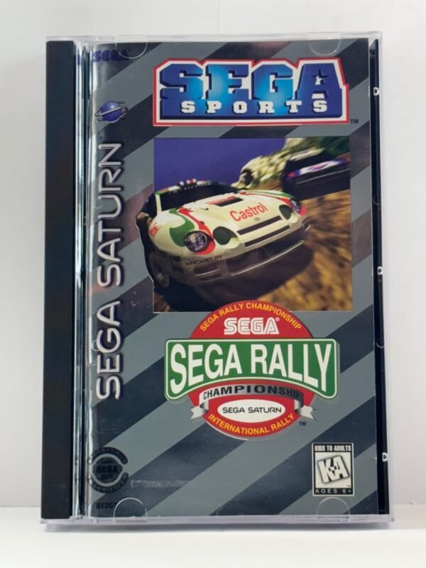 sega rally championship (sega saturn, 1996) oem