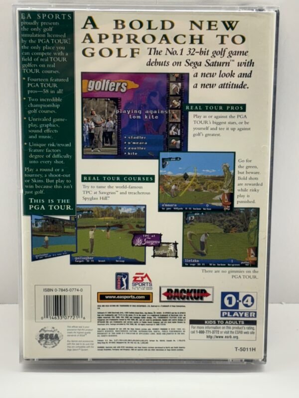 pga tour 97 (sega saturn, 1996) oem