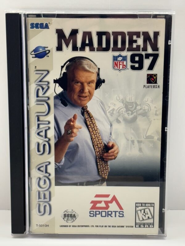 madden nfl 97 (sega saturn, 1996) oem