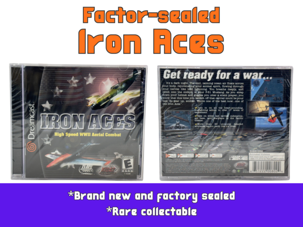 iron aces factory sealed