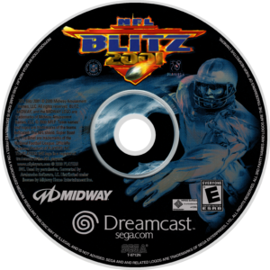 nfl blitz 2001 disc art