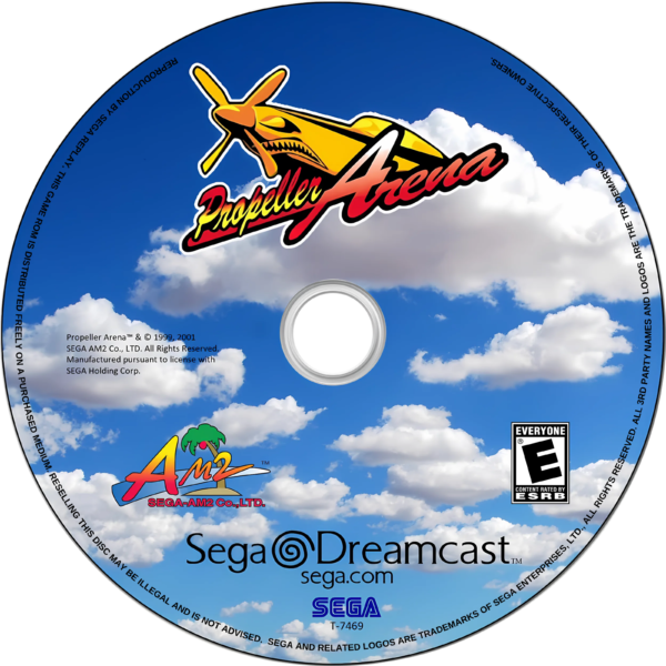 propeller arena disc art