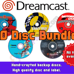 Sega Dreamcast Reproduction Games: 10 Disc Bundle (Dreamcast)