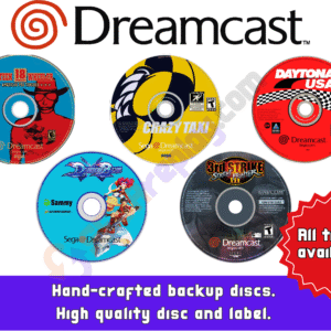 Sega Dreamcast Backup Games (Reproduction)(No box or manual) (Dreamcast)
