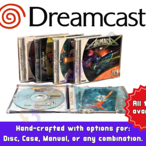 Sega Dreamcast Reproduction Games (With options for: Disc+Jewel Case+Manual) (Dreamcast)