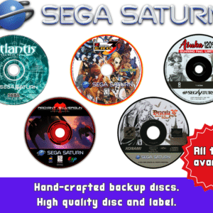 Sega Saturn Reproduction Games (No reproduction box or manual)