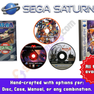 Sega Saturn Reproduction Games (Disc+Longbox+Manual) (Saturn)
