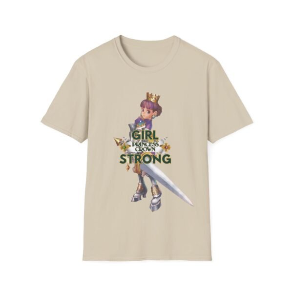 Girl strong, Princess Crown, Sega Saturn, Unisex Softstyle T-Shirt - Image 49