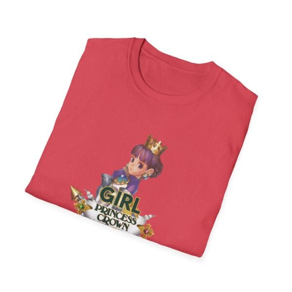 Girl strong, Princess Crown, Sega Saturn, Unisex Softstyle T-Shirt - Image 36