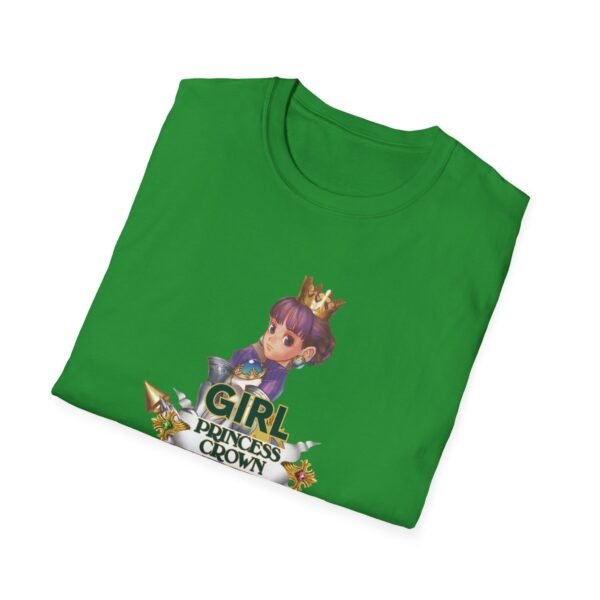 Girl strong, Princess Crown, Sega Saturn, Unisex Softstyle T-Shirt - Image 16