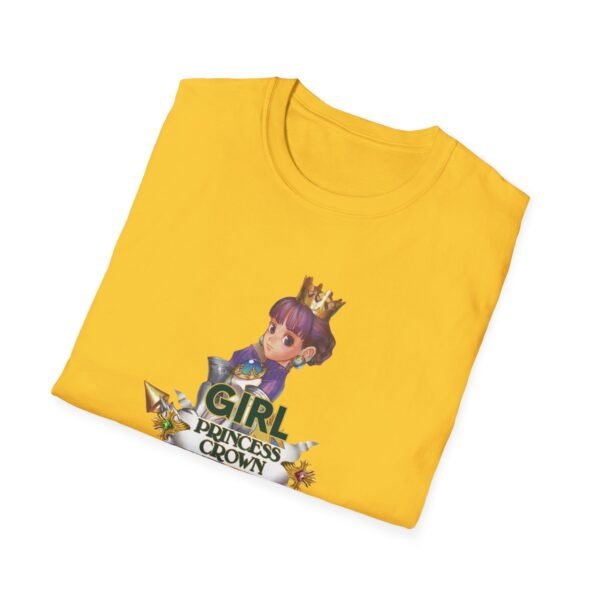 Girl strong, Princess Crown, Sega Saturn, Unisex Softstyle T-Shirt - Image 44