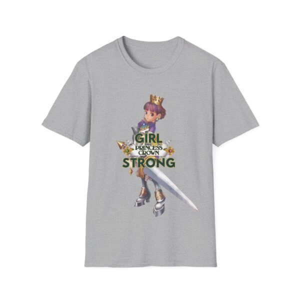 Girl strong, Princess Crown, Sega Saturn, Unisex Softstyle T-Shirt - Image 21