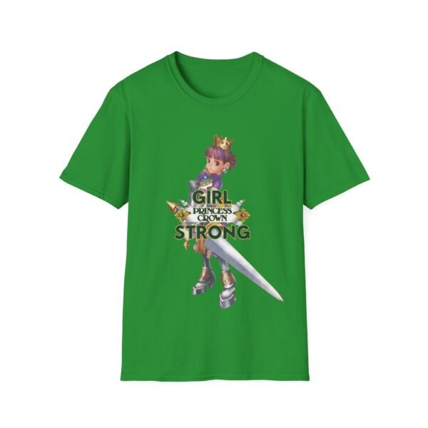 Girl strong, Princess Crown, Sega Saturn, Unisex Softstyle T-Shirt - Image 13