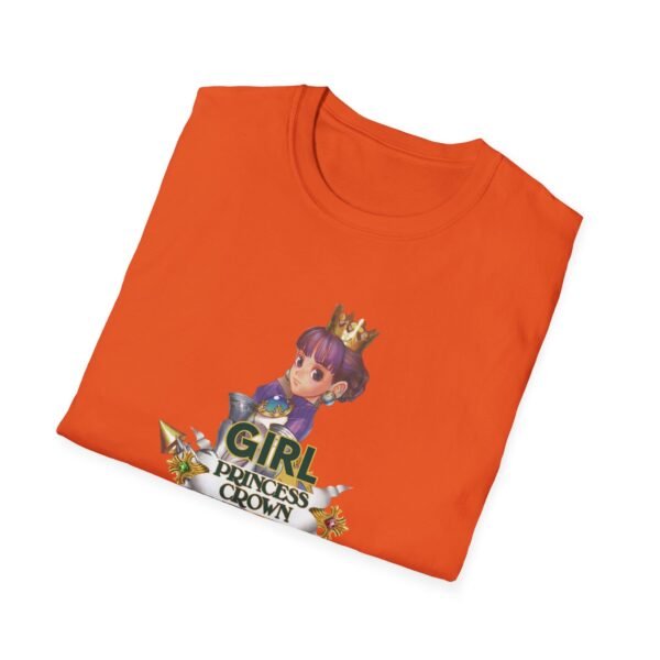 Girl strong, Princess Crown, Sega Saturn, Unisex Softstyle T-Shirt - Image 32