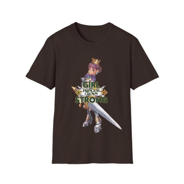 Girl strong, Princess Crown, Sega Saturn, Unisex Softstyle T-Shirt - Image 9