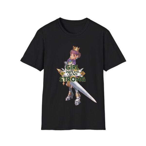 Girl strong, Princess Crown, Sega Saturn, Unisex Softstyle T-Shirt - Image 25