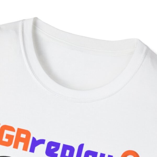 Sega Replay, V.1, Sega Saturn, Sega Dreamcast, Sega CD, Sega Genesis, Unisex Softstyle T-Shirt - Image 23