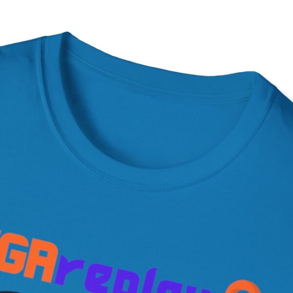 Sega Replay, V.1, Sega Saturn, Sega Dreamcast, Sega CD, Sega Genesis, Unisex Softstyle T-Shirt - Image 47