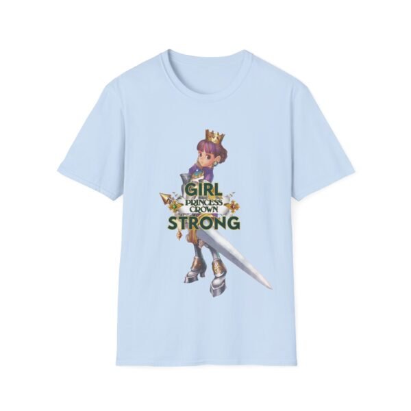 Girl strong, Princess Crown, Sega Saturn, Unisex Softstyle T-Shirt - Image 53