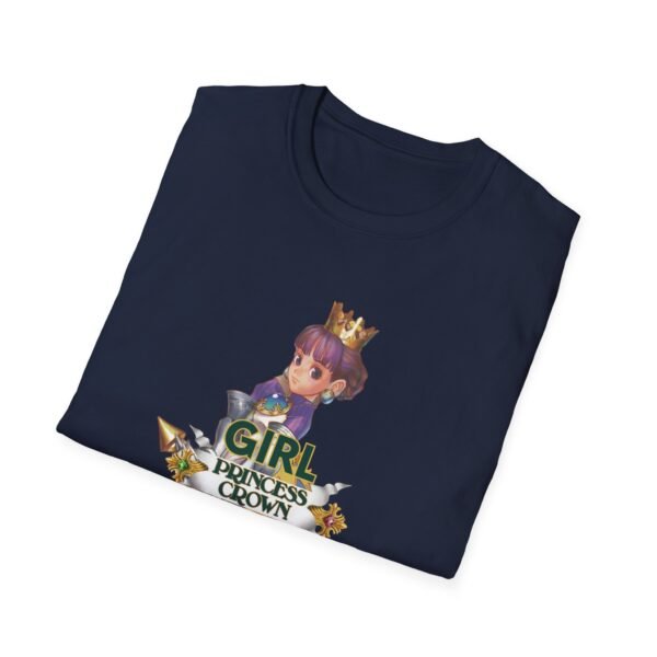 Girl strong, Princess Crown, Sega Saturn, Unisex Softstyle T-Shirt - Image 20