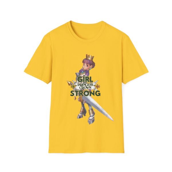 Girl strong, Princess Crown, Sega Saturn, Unisex Softstyle T-Shirt - Image 41