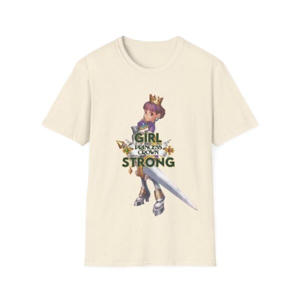 Girl strong, Princess Crown, Sega Saturn, Unisex Softstyle T-Shirt - Image 37