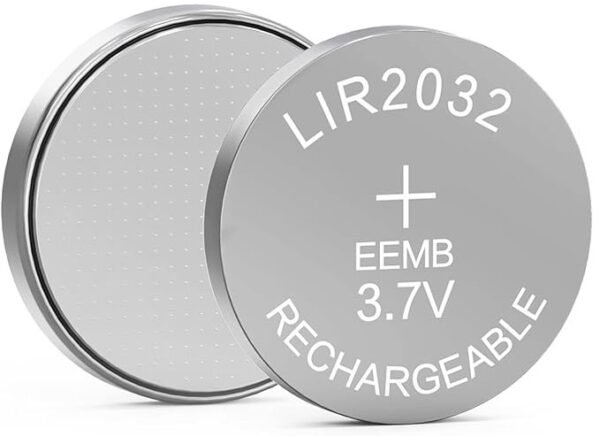 LIR CR2032 Rechargeable Coin Battery (NEW)