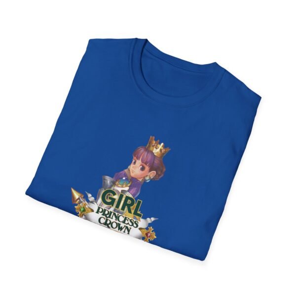 Girl strong, Princess Crown, Sega Saturn, Unisex Softstyle T-Shirt - Image 8