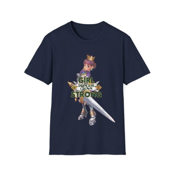 Girl strong, Princess Crown, Sega Saturn, Unisex Softstyle T-Shirt - Image 17