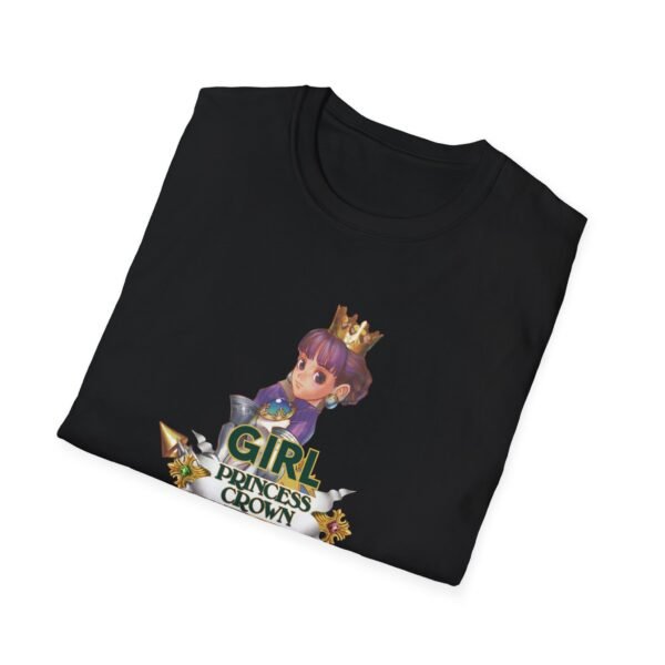 Girl strong, Princess Crown, Sega Saturn, Unisex Softstyle T-Shirt - Image 28